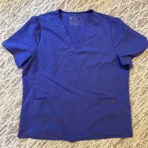 Figs Blueberry Casma Scrub Top Size XXL 2XL